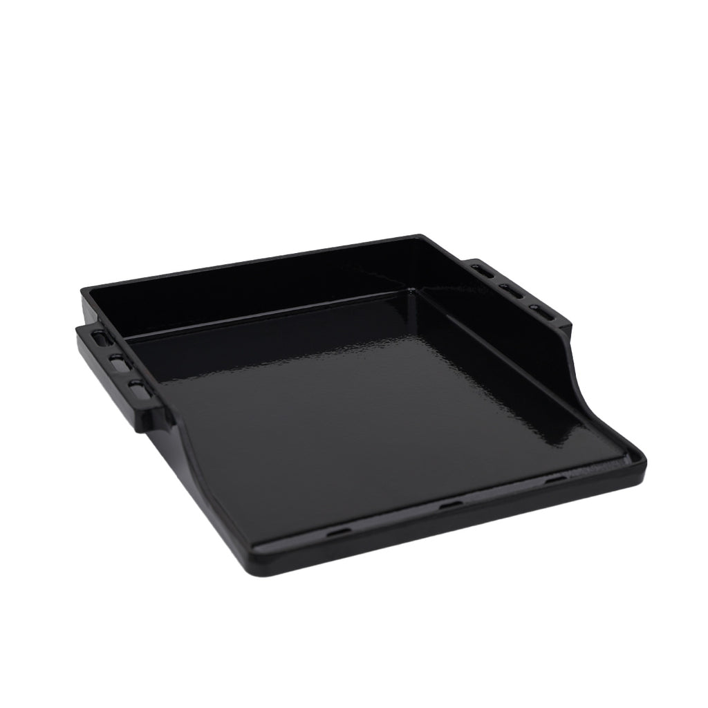Støpejern plancha emaljert 39,3 x 37,7 cm - SANTOS forfra