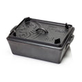 Støpejerns brødform med lokk k8 34x24 cm - Petromax forfra