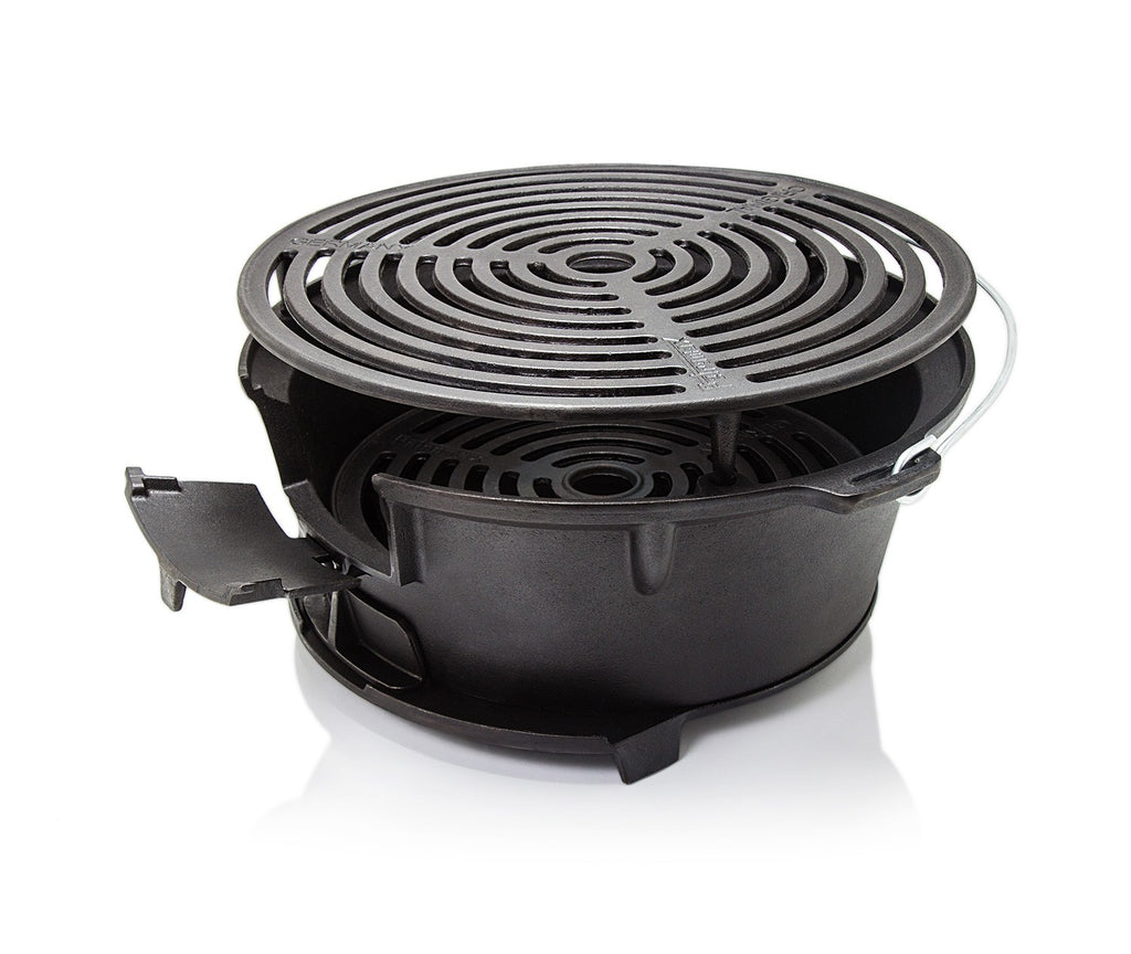 Detalj av Støpejernsgrill tg3 campinggrill og kokestell - Petromax