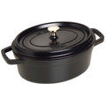 Støpejernsgryte Cocotte 27 cm svart - STAUB for jevn varmefordeling