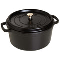 Støpejernsgryte Cocotte 28 cm svart - STAUB for jevn varmefordeling og langvarig bruk