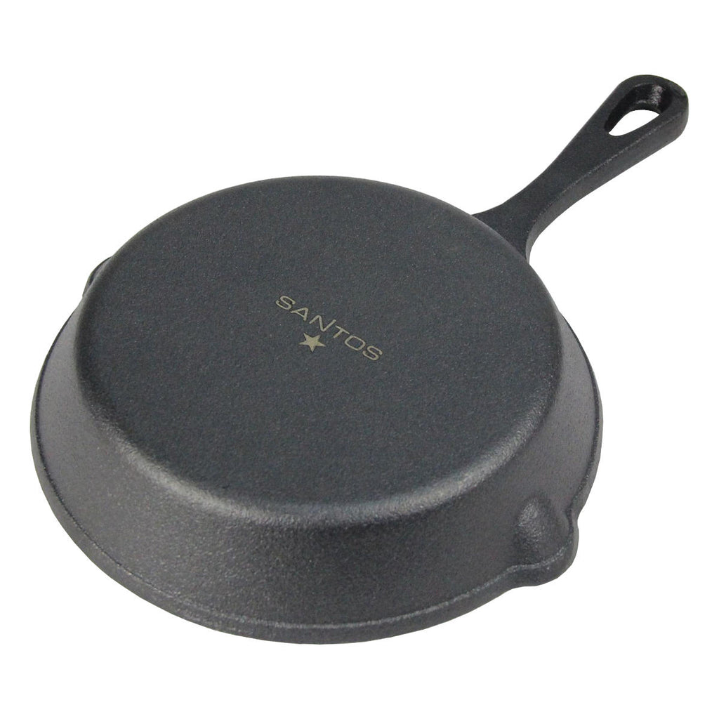 Støpejernspanne Ø 20 cm - SANTOS detalj