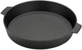 Støpejernspanne Ø 27 cm for Medium/Small/MiniMax - Big Green Egg forfra