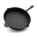 Støpejernspanne 30 cm - FireRocket forfra