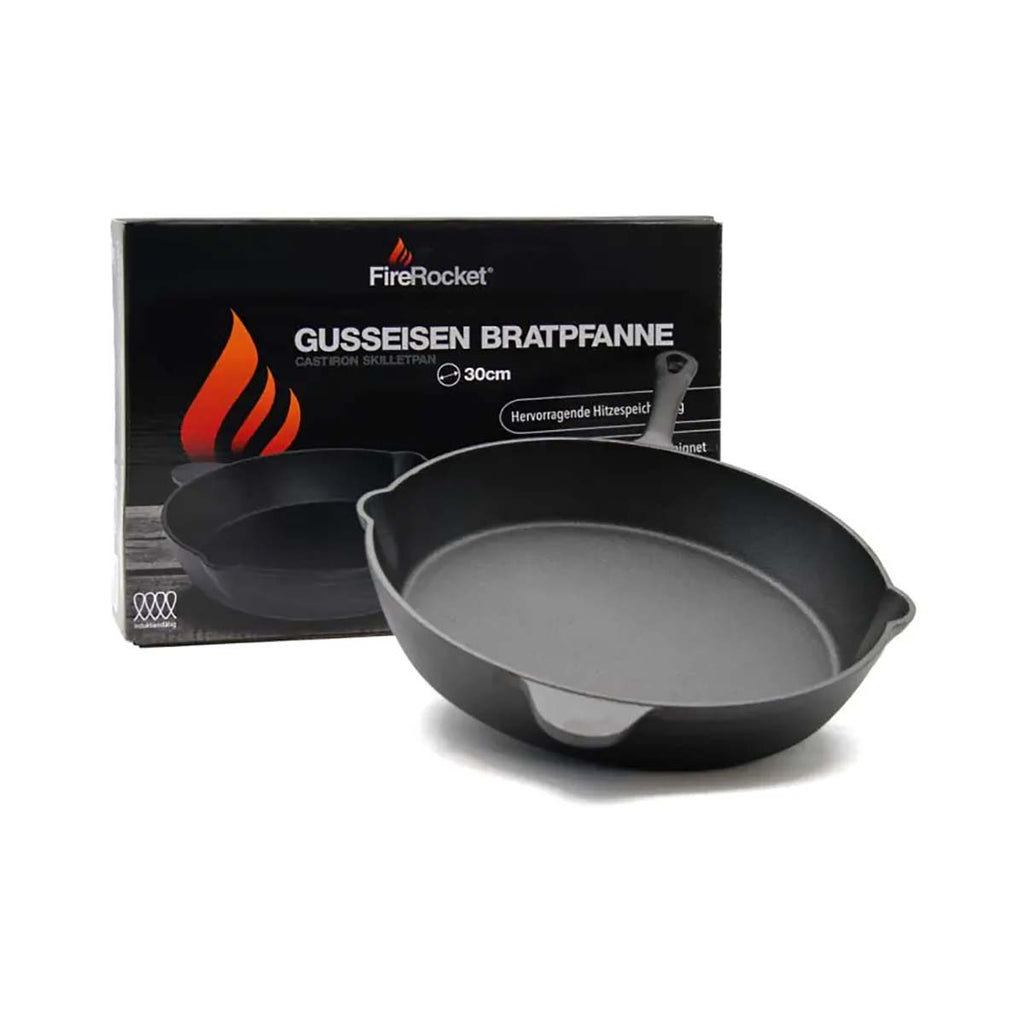Støpejernspanne 30 cm - FireRocket
