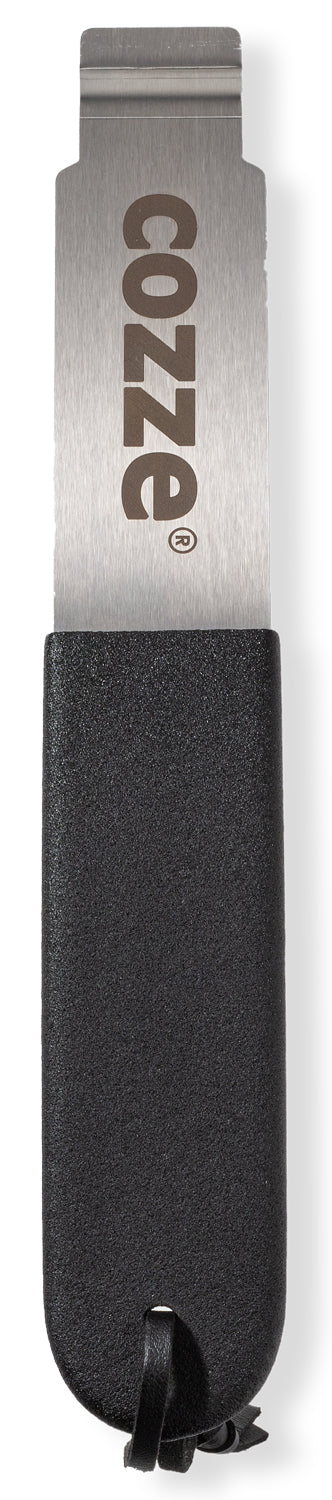 Montert støpejernspanne med treunderlag 33x16,5 cm - Cozze