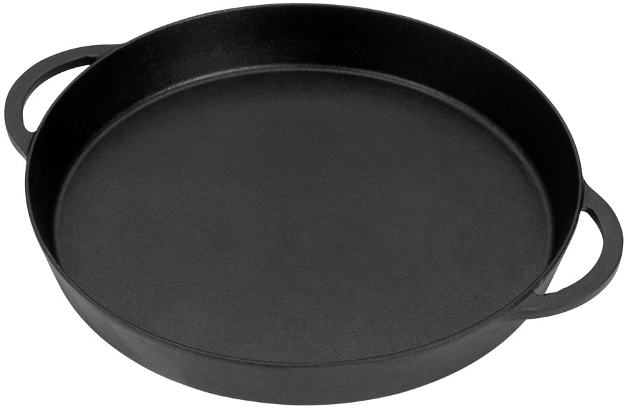 Støpejernspanne Ø 36 cm for 2XL/XLarge/Large - Big Green Egg forfra