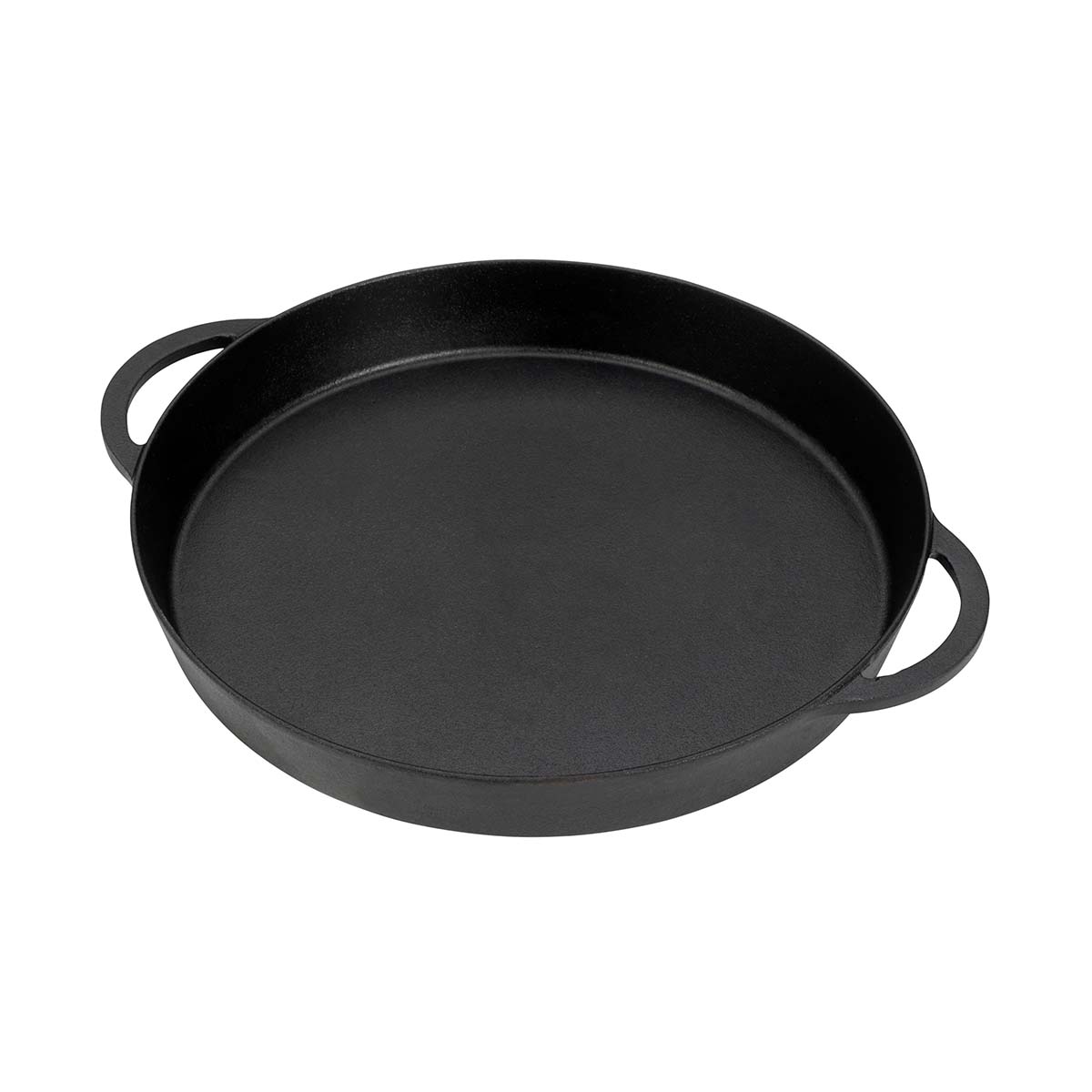 Støpejernspanne for L, XL og 2XL - Big Green Egg forfra