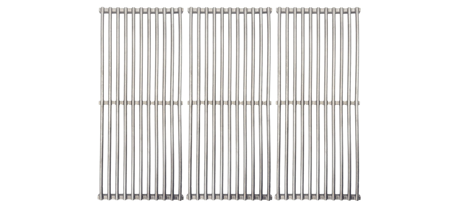 Støpejernsrist sett 3 deler for Outdoorchef HEAT X-345 RB - Grillfürst forfra