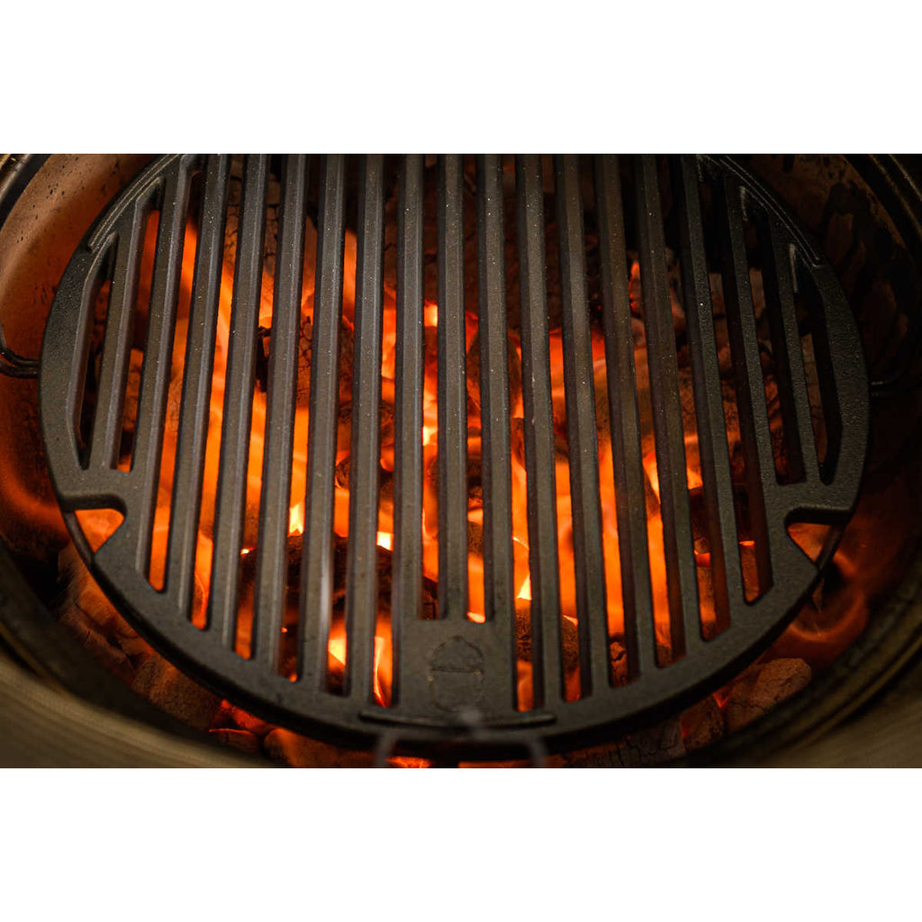 Støpejernsrist for Joe Junior keramisk grill med Kamado Joe logo