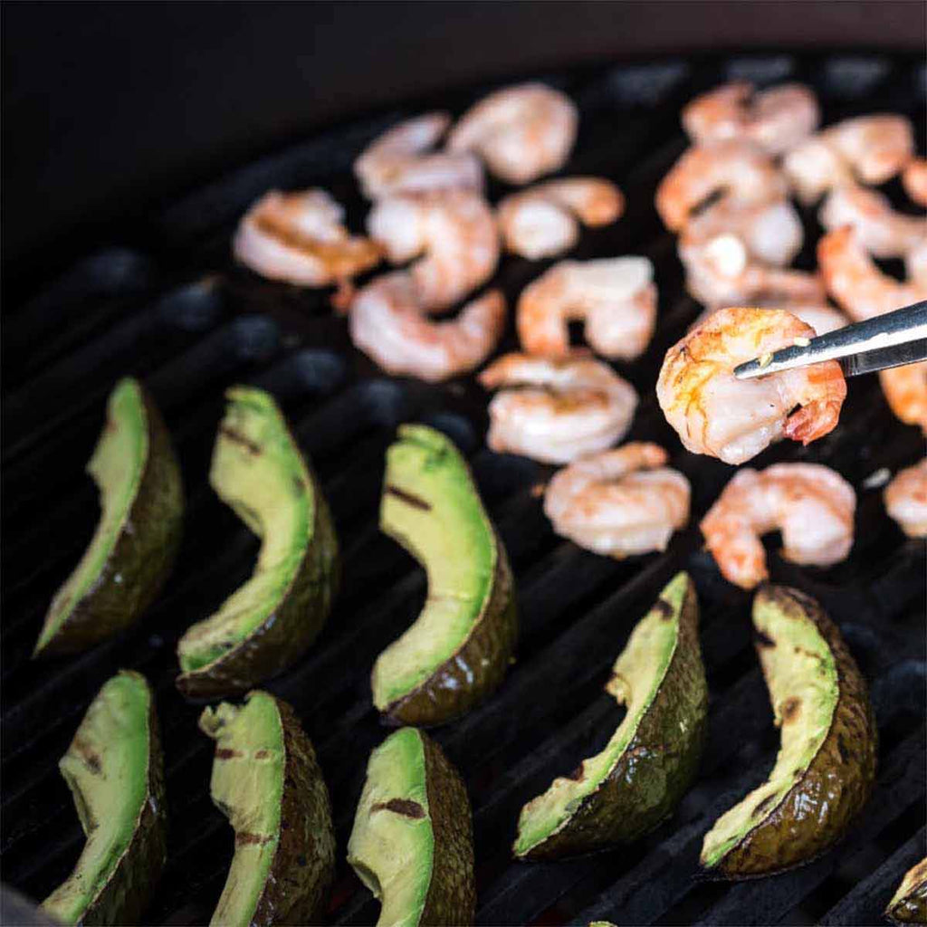 Støpejernsrist for Mini keramisk grill - Big Green Egg bakside