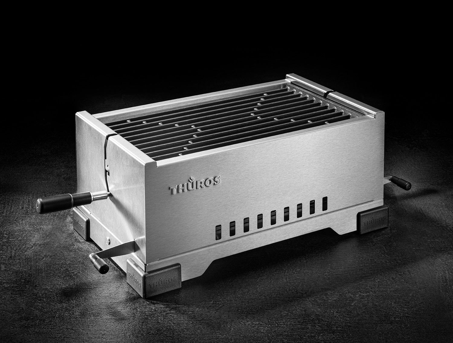 Støpejernsrist PRO1 emaljert 40x22,5 cm - Thüros nærbilde