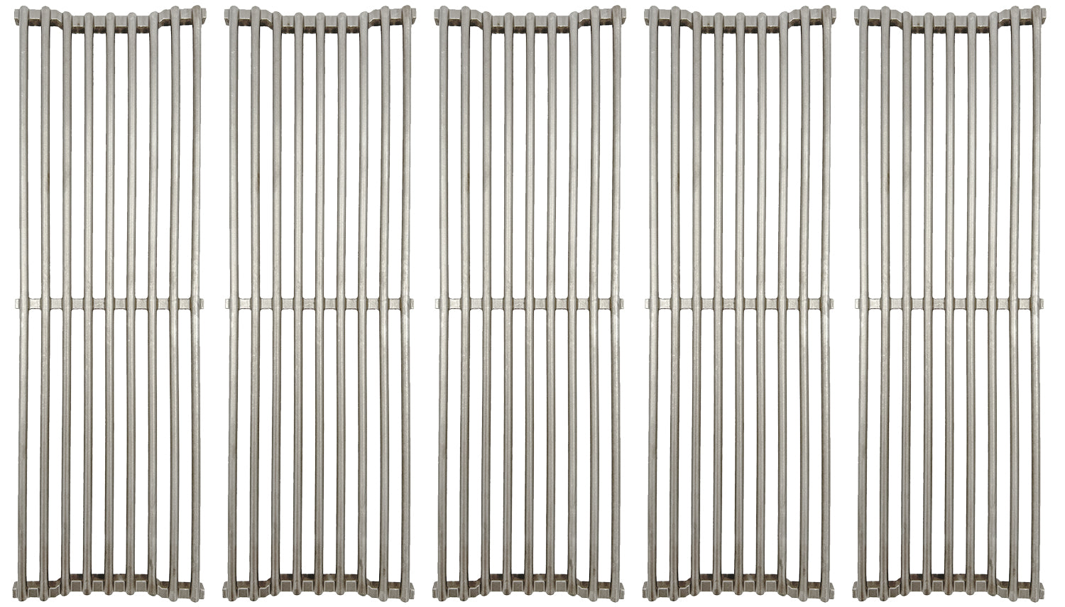 Støpejernsrist sett 5 deler for Broil King Regal/Imperial 590 forfra