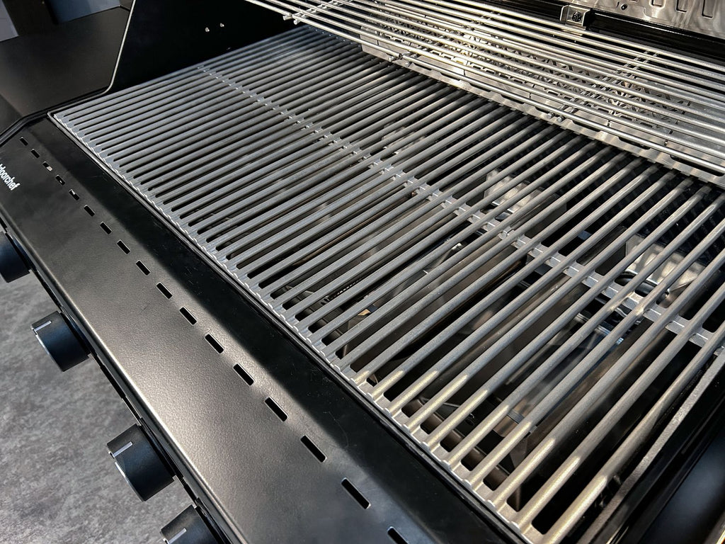 Nærbilde av støpejernsrist sett 5 deler for Outdoorchef HEAT X-545/X-515