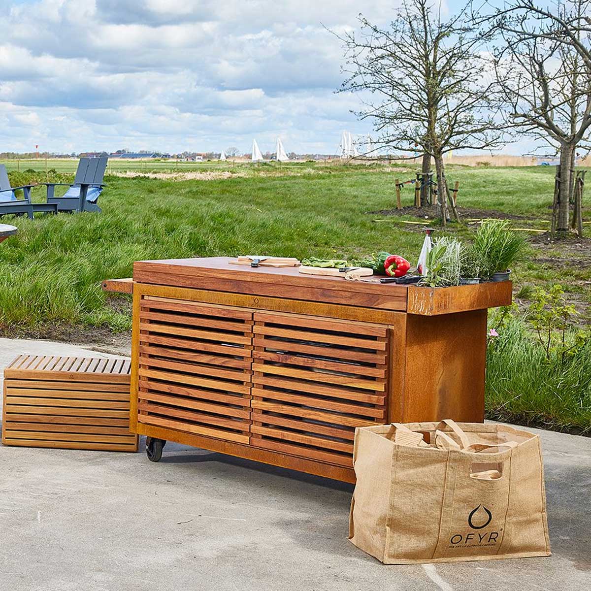 Storage Insert PRO Large med 2 dører - OFYR bakside