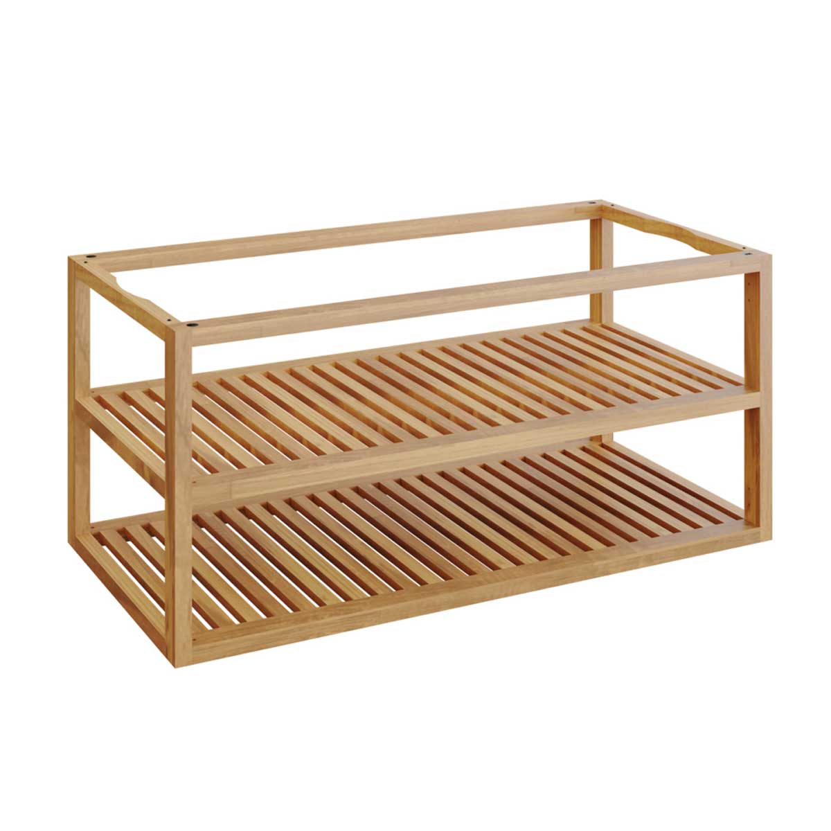 Storage Insert PRO Large teaktre oppbevaring - OFYR forfra