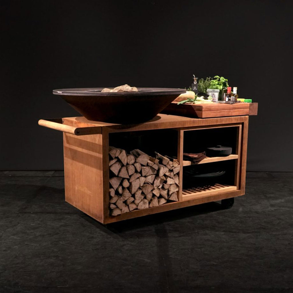 Baksiden av Storage Insert PRO Medium teak - OFYR