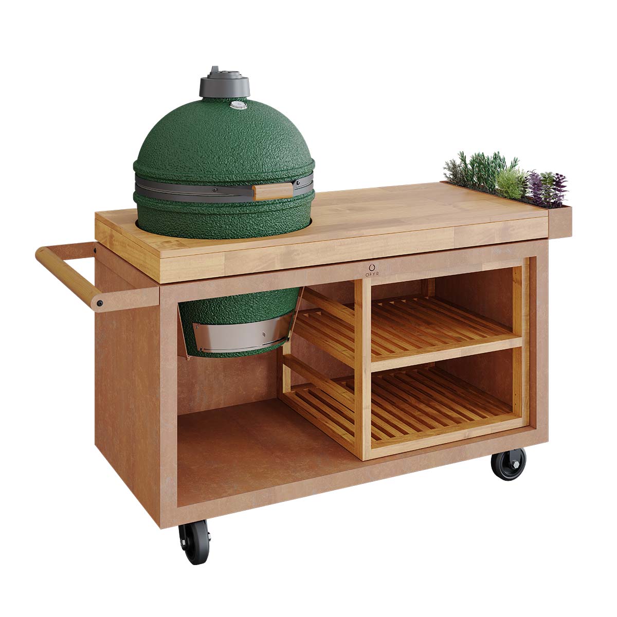 Detaljbilde av Storage Insert PRO Medium teak - OFYR i teak