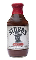 Stubbs Spicy Bar-B-Q Sauce 450 ml flaske for grilling