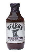 Stubbs Sticky Sweet Bar-B-Q Sauce 450 ml flaske for grill
