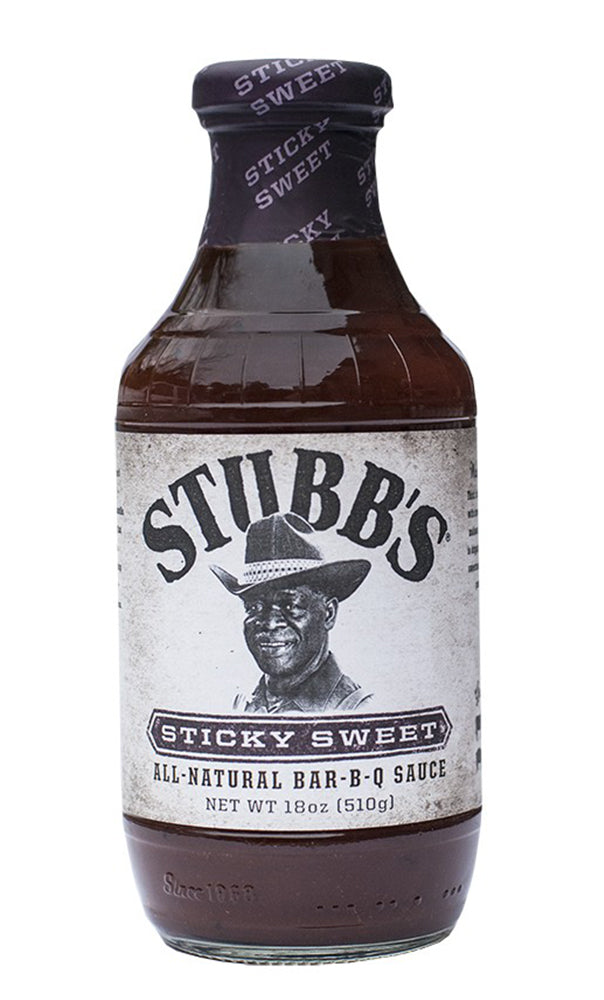 Stubbs Sticky Sweet Bar-B-Q Sauce 450 ml flaske for grill