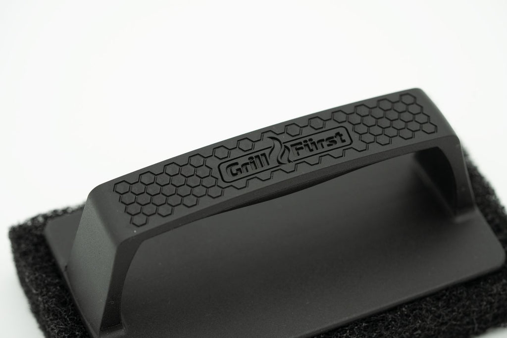 Svampbørste for grillkammer og lokk 9x15 cm - Grillfürst helhetsbilde