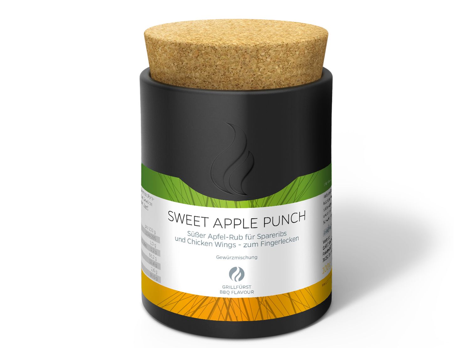Sweet Apple Punch BBQ rub krydderblanding 100 g - Grillfürst forside