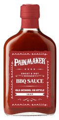 Sweet & Hot Whiskey BBQ-saus Old School 195 ml - Painmaker forfra