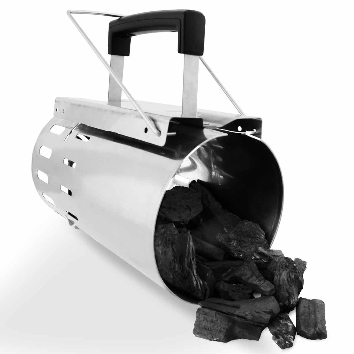 Tennstarter rustfritt stål - Broil King forfra