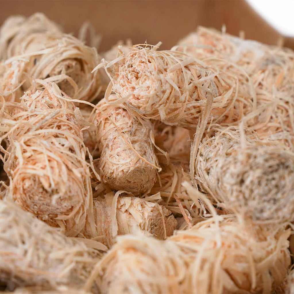 Bakside av Tennull naturlig 40 stk - SANTOS pakke
