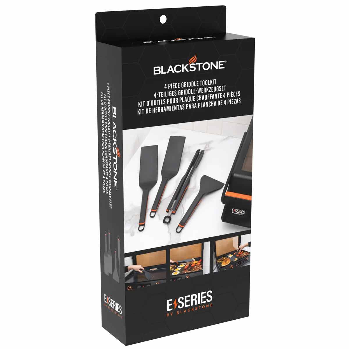 Tilbehørssett 4-delt for E-Serie grillplate - Blackstone komplett sett