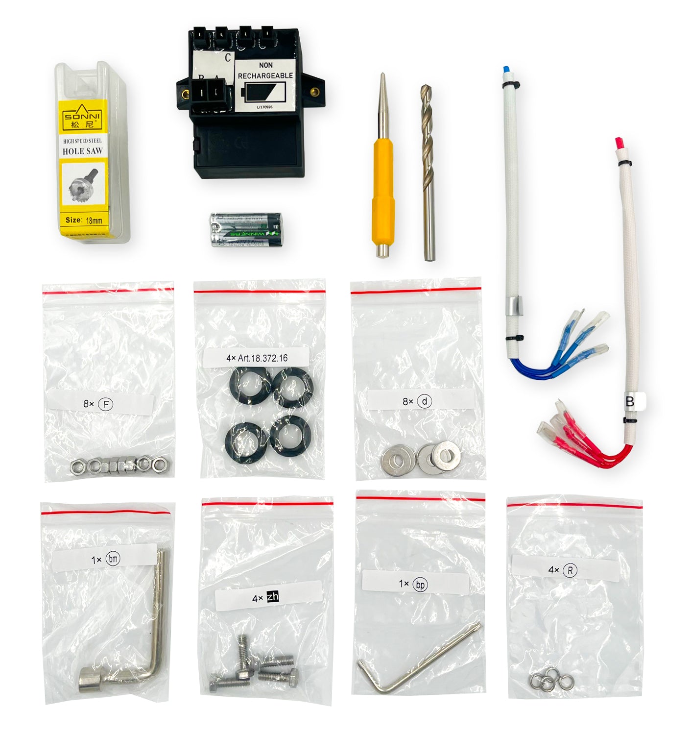 Tool Kit Arosa for Blazing Cooking Zone montering Outdoorchef sett for grillmontering