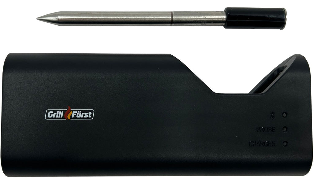 Detalj av Trådløst steketermometer Bluetooth med 2 prober - Grillfürst med display