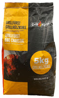 Trekull 5 kg 100% bøk fra Grillfürst forfra