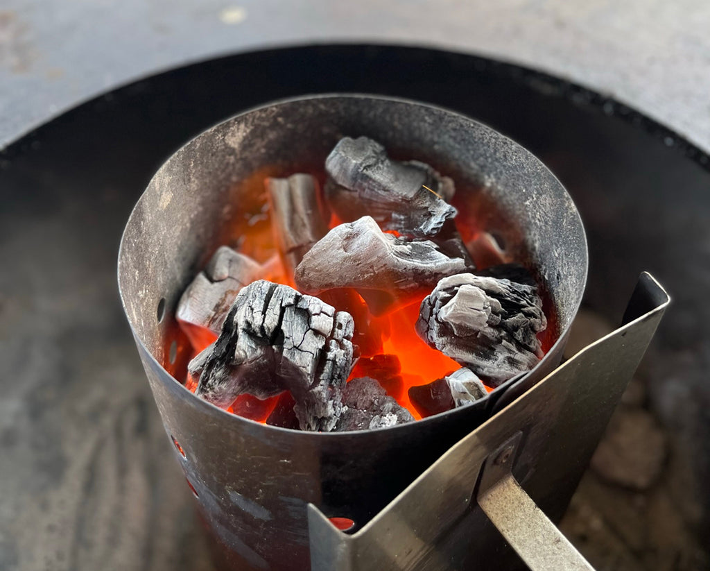 Trekull 5 kg pall 320 kg Grillfürst pakket på pall