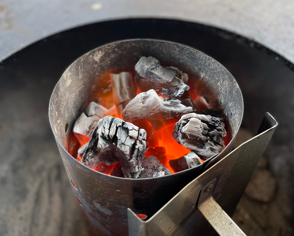 Trekull 5 kg pall 320 kg Grillfürst pakket på pall