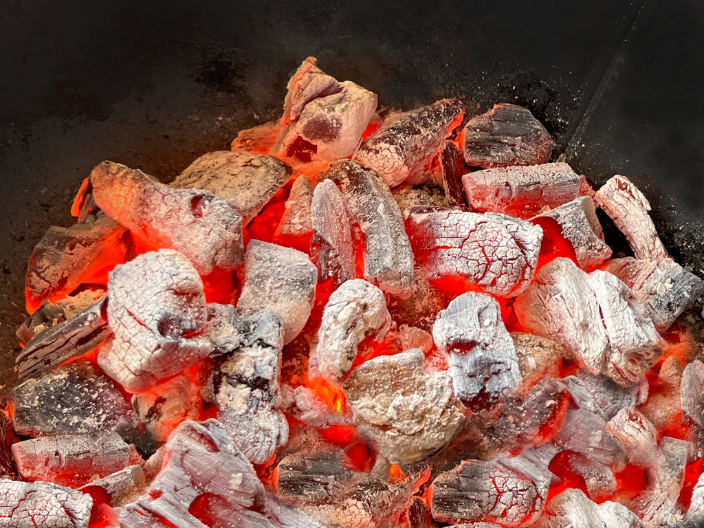 Trekull 5 kg pall 320 kg Grillfürst med åpen sekk