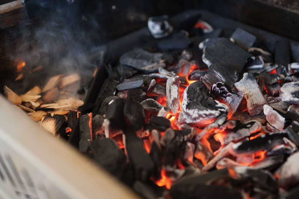 Nærbilde av Trekullinnsats for gassgrill støpejern - Napoleon