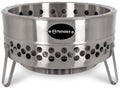 Tyropit bålpanne rustfritt stål 57,5 cm forfra