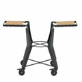 Understell med sidebord for Two.55 keramisk grill - Monolith forfra