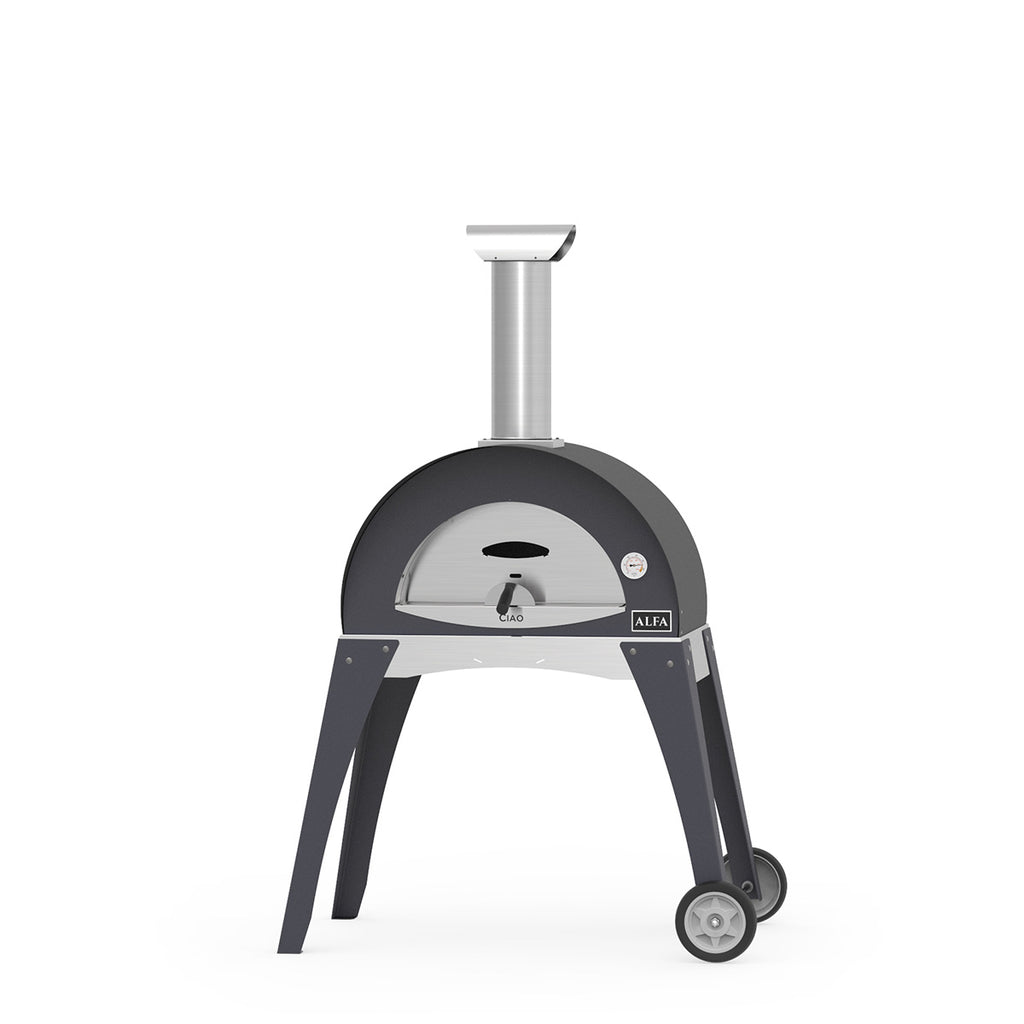 Understell for pizzaovn Ciao grå Alfa Forni forfra