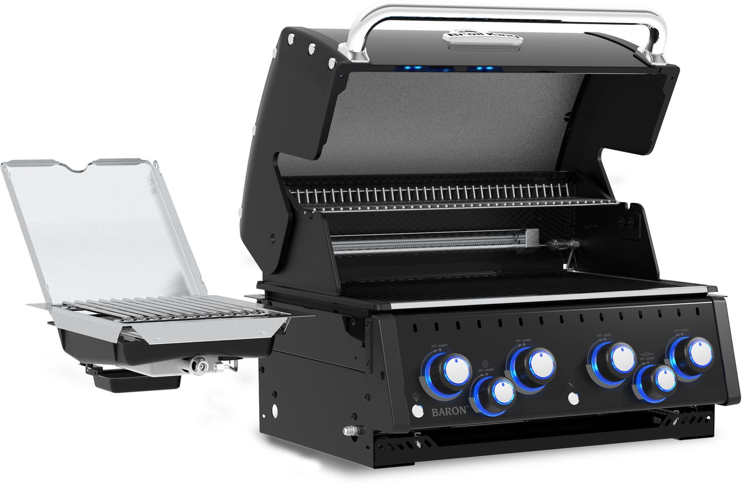 Utekjøkken Baron 490 IR Shadow MOK med sidebrenner - Broil King