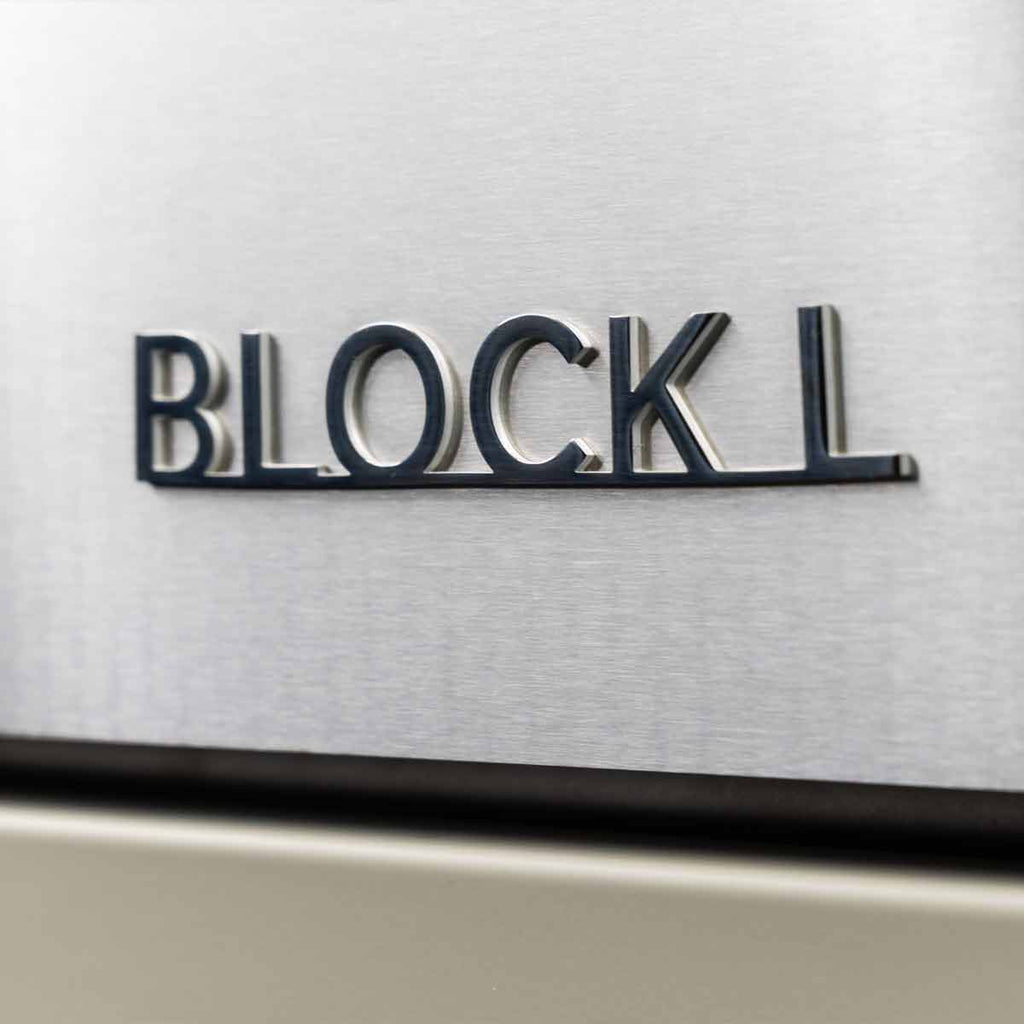 Oversikt av arbeidsflate i Utekjøkken Block L Gen. 5 vaskemodul sort
