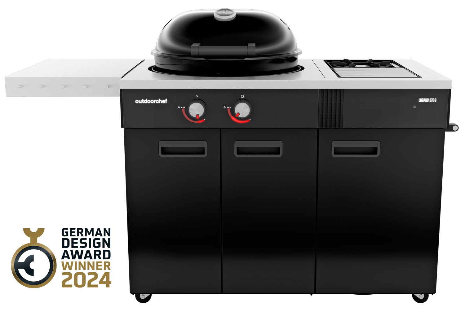 Utekjøkken Lugano 570 G EVO II 2 brennere front