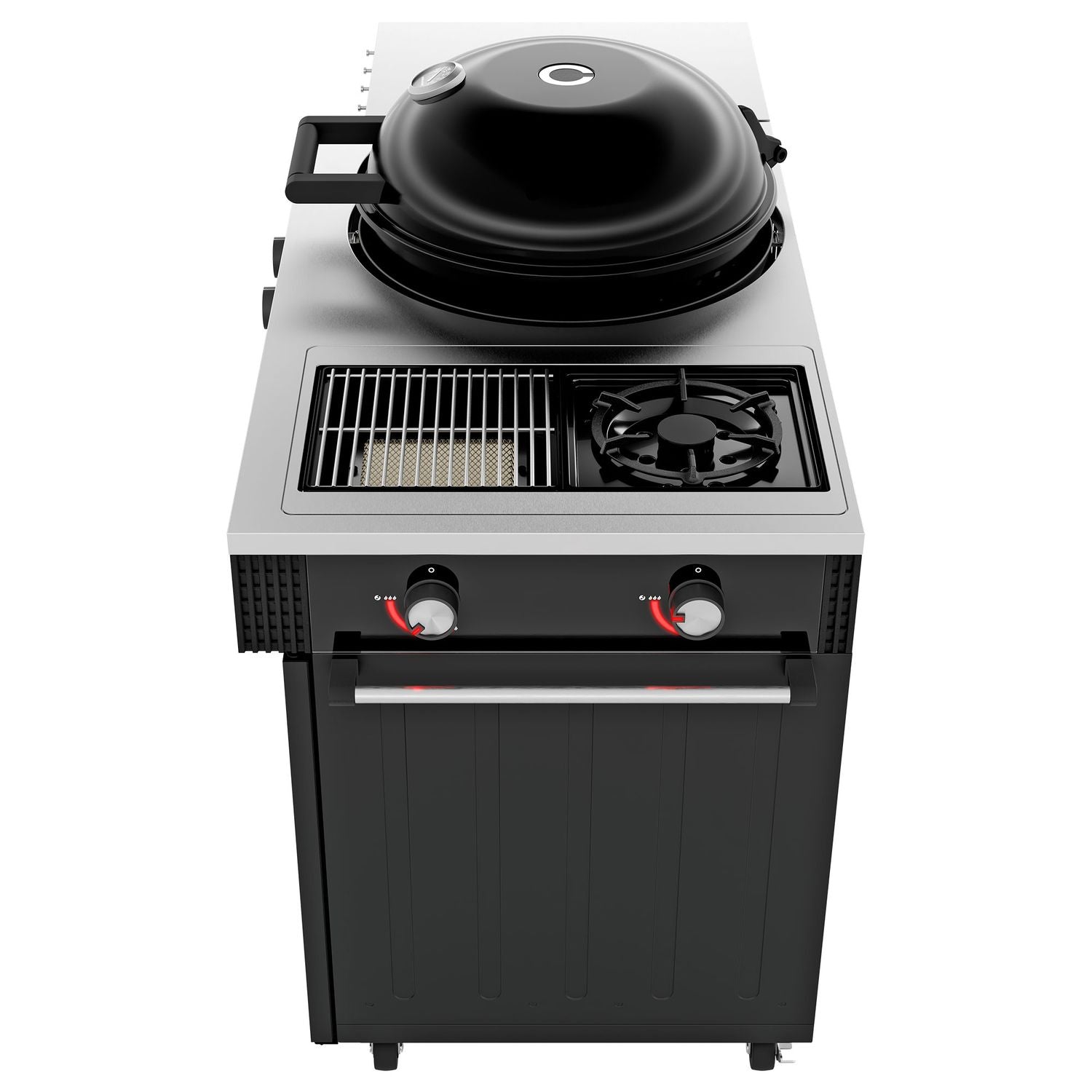 Grillflate på 54 cm i Utekjøkken Lugano 570 G EVO II 2 brennere
