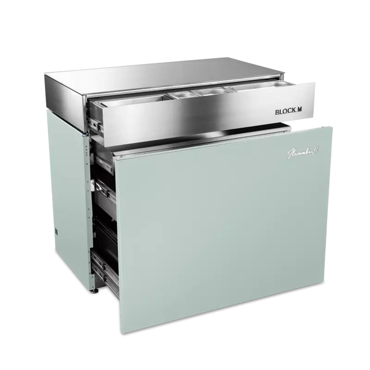 Detaljbilde av Utekjøkkenmodul Block M Gen. 5 Pool - Flammkraft