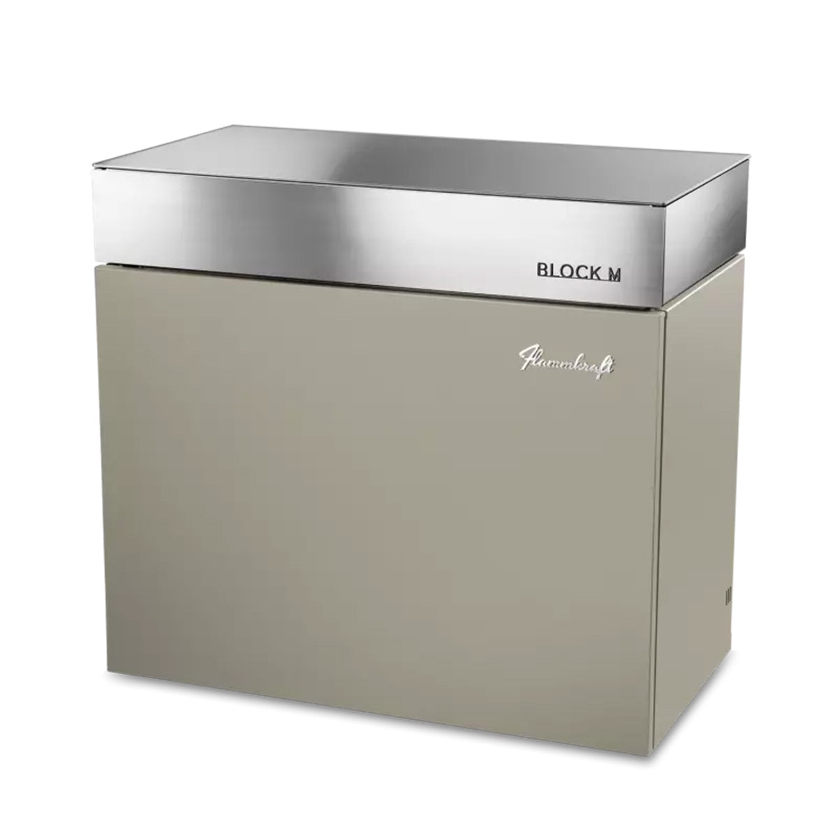 Utekjøkkenmodul Block M Gen. 5 Taupe - Flammkraft forfra