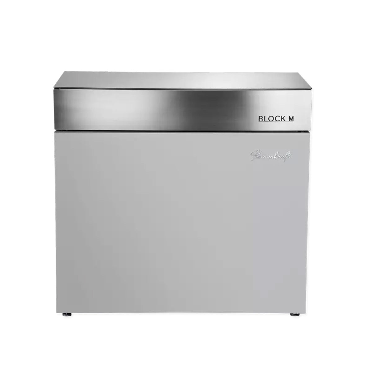 Montert Utekjøkkenmodul Flammkraft Block M Gen. 5 lysegrå med tilbehør