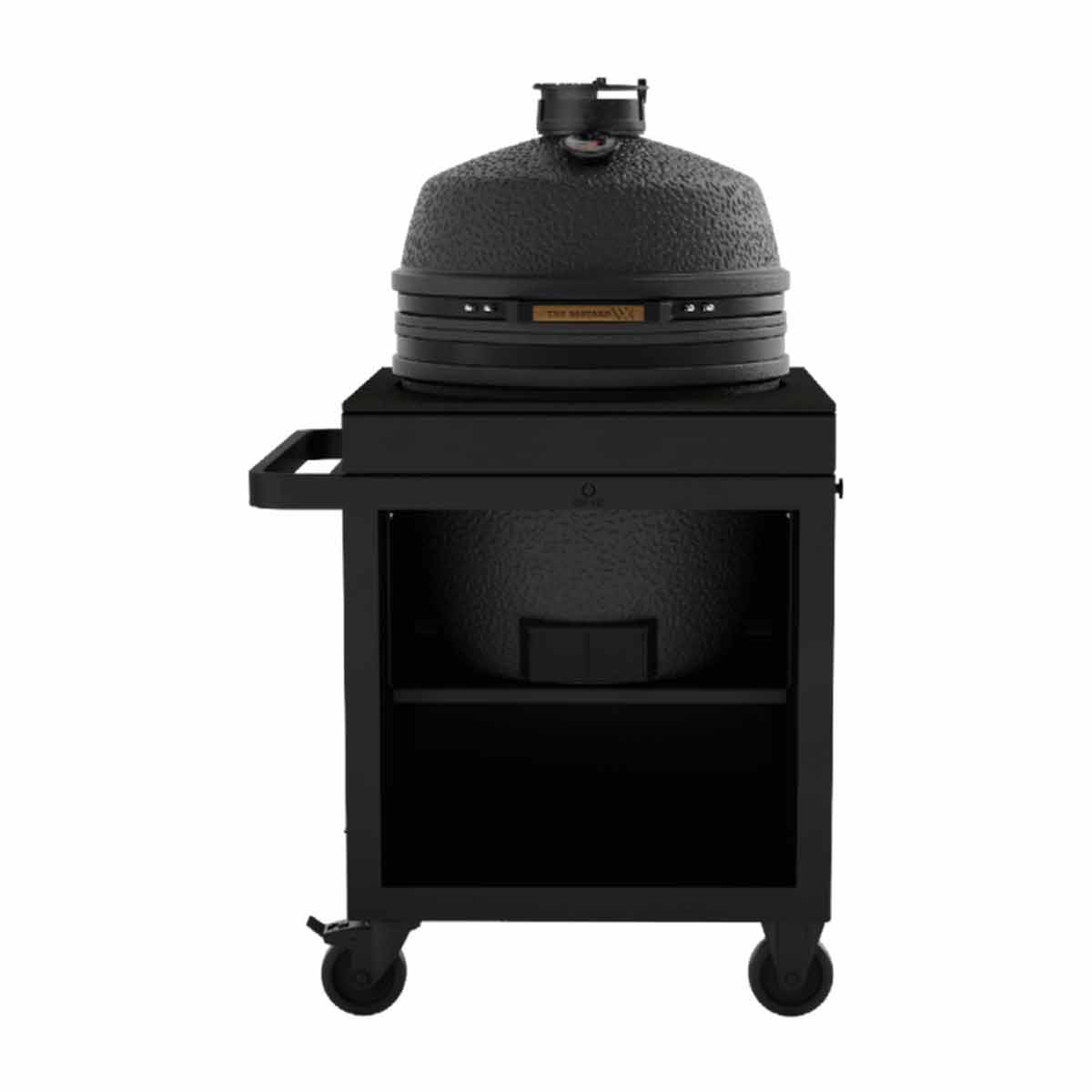 Detalj av arbeidsflate på Utekjøkkenmodul Pro Connect Black BSTRD Pro Graphite