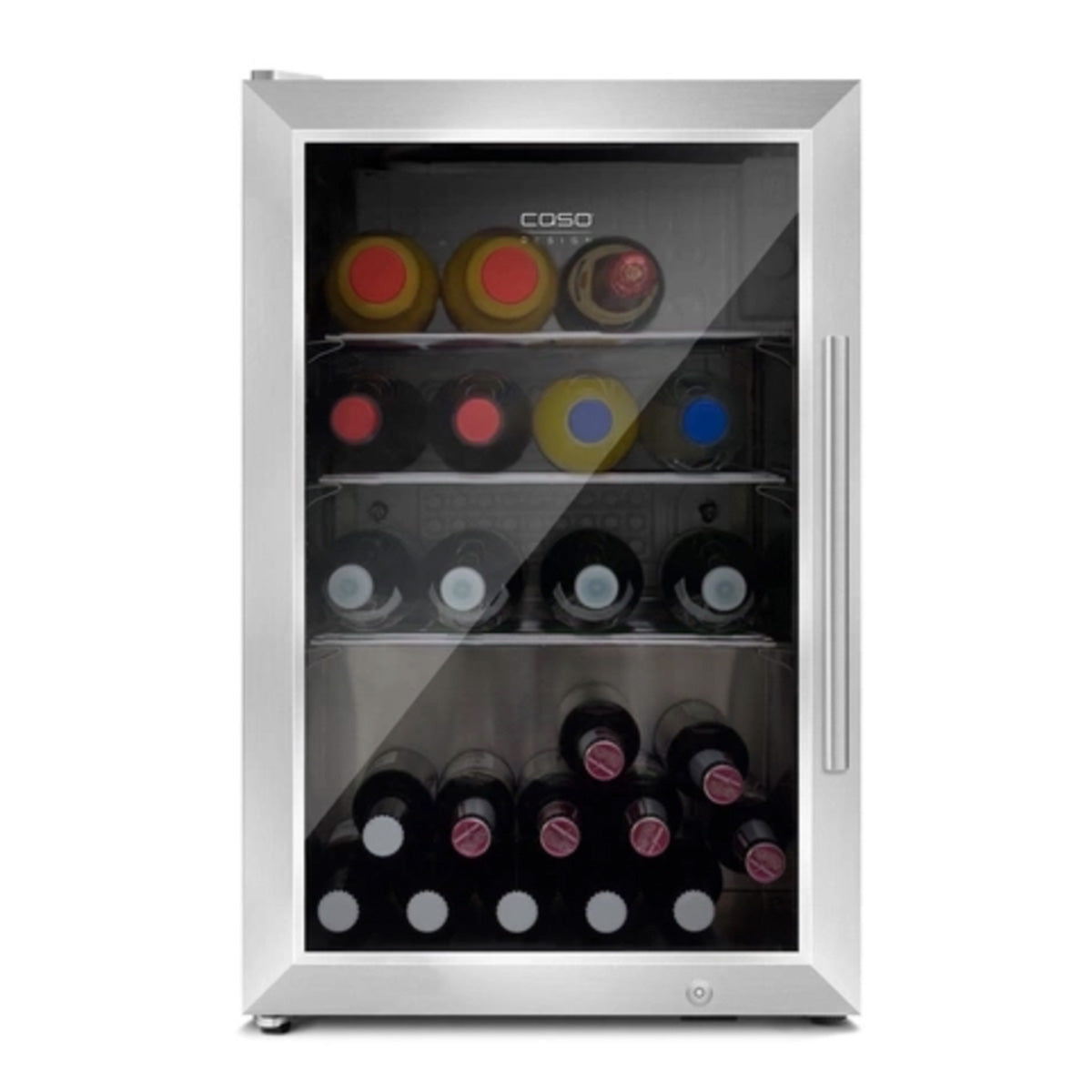 Detalj av dør og håndtak på Utekjøleskap Barbecue Cooler 63L venstreslått dør - CASO